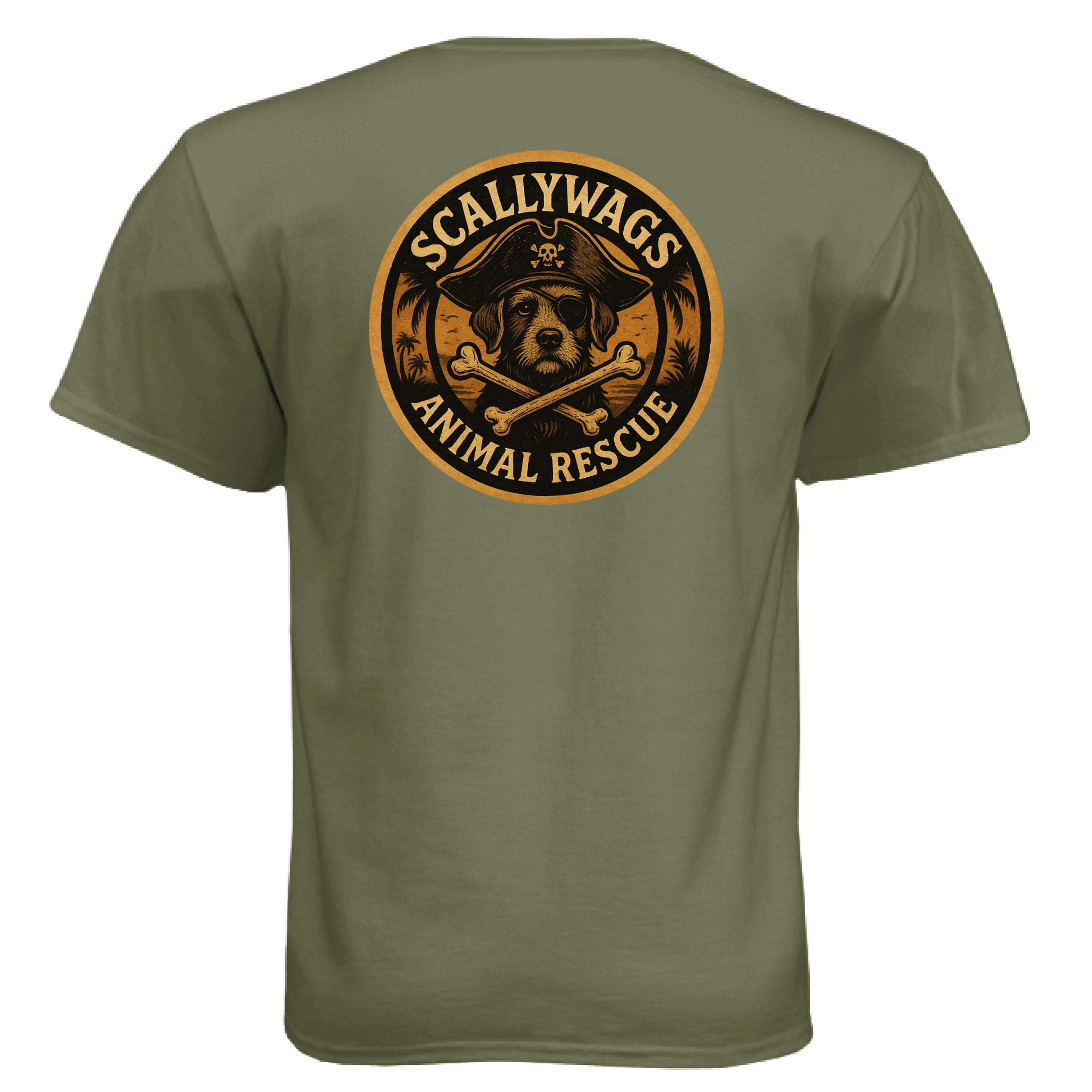 Military Green - BACK