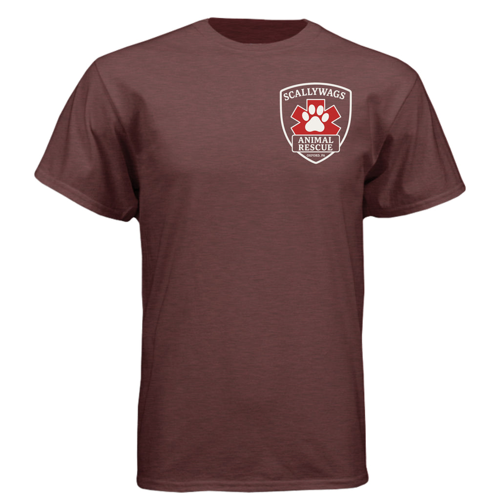 Heather Maroon - FRONT