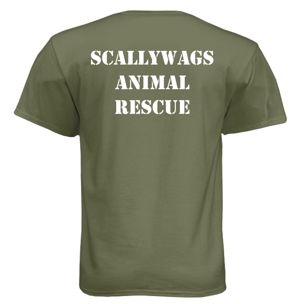 Military Green - BACK