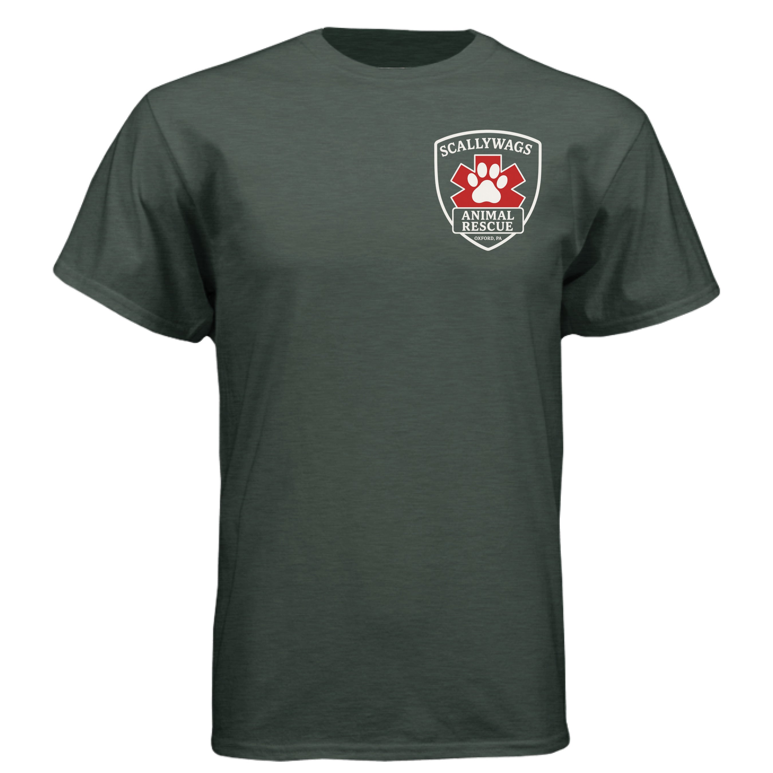 Heather Forest Green - FRONT