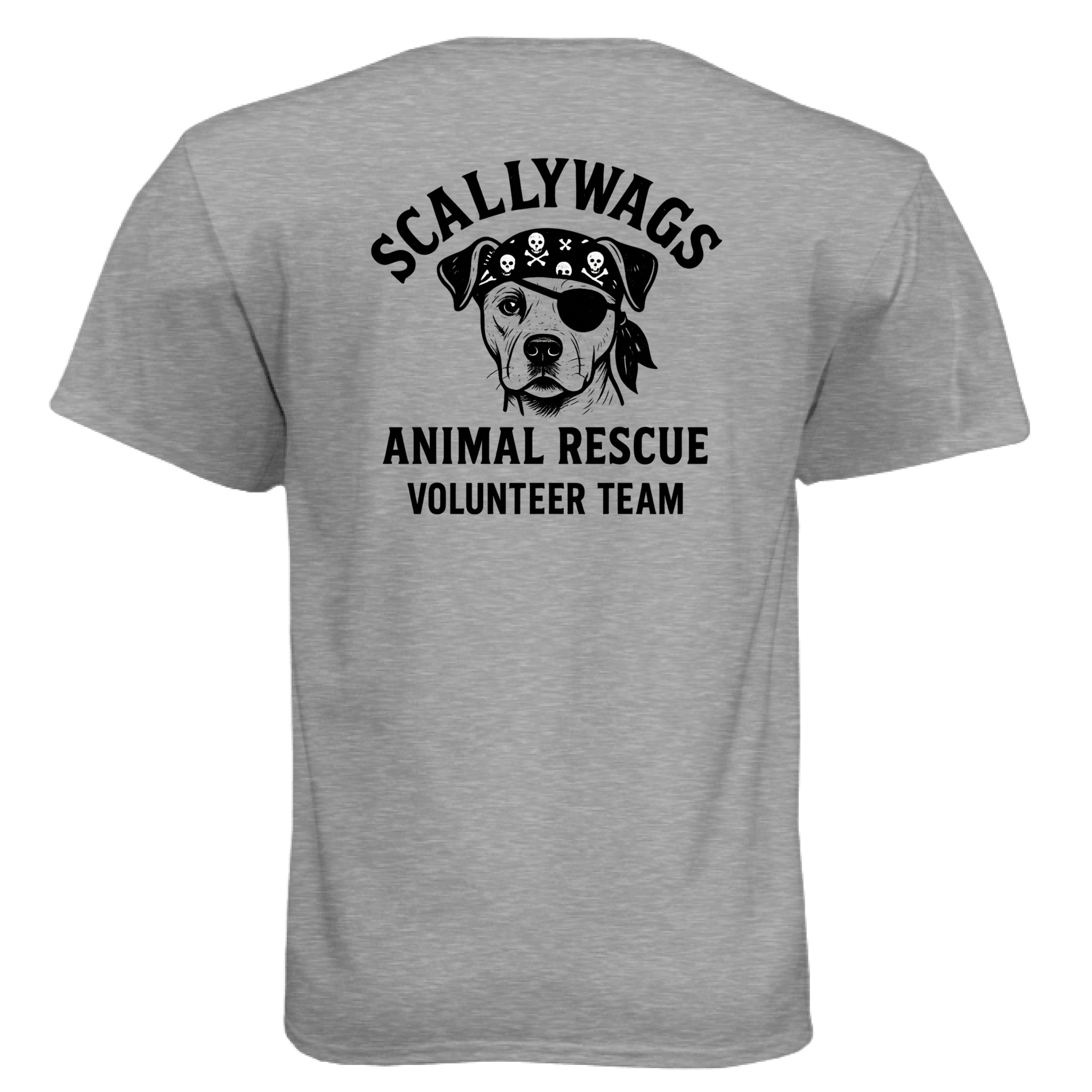 Dark Heather Grey (60/40) - BACK
