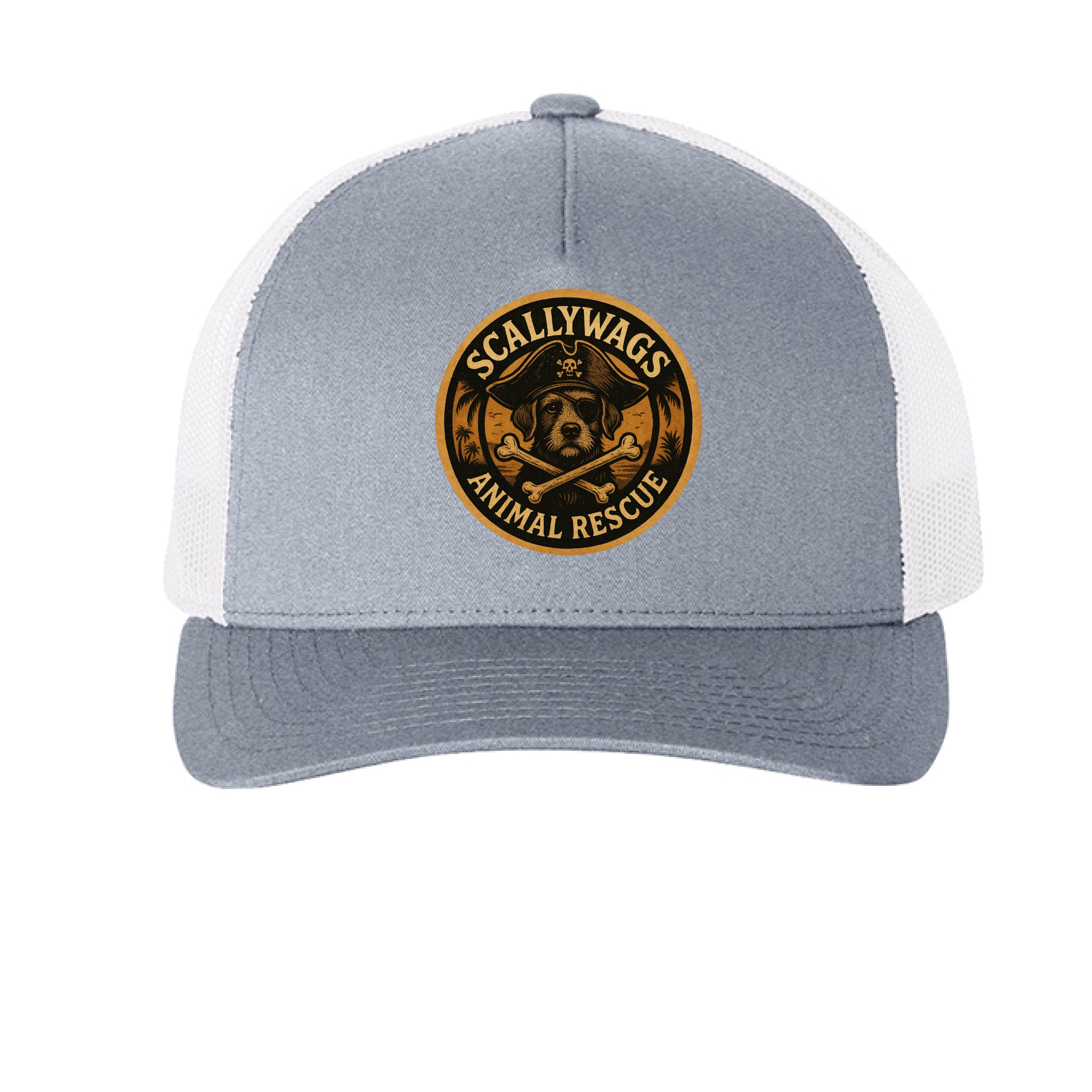 Heather/ White - FRONT