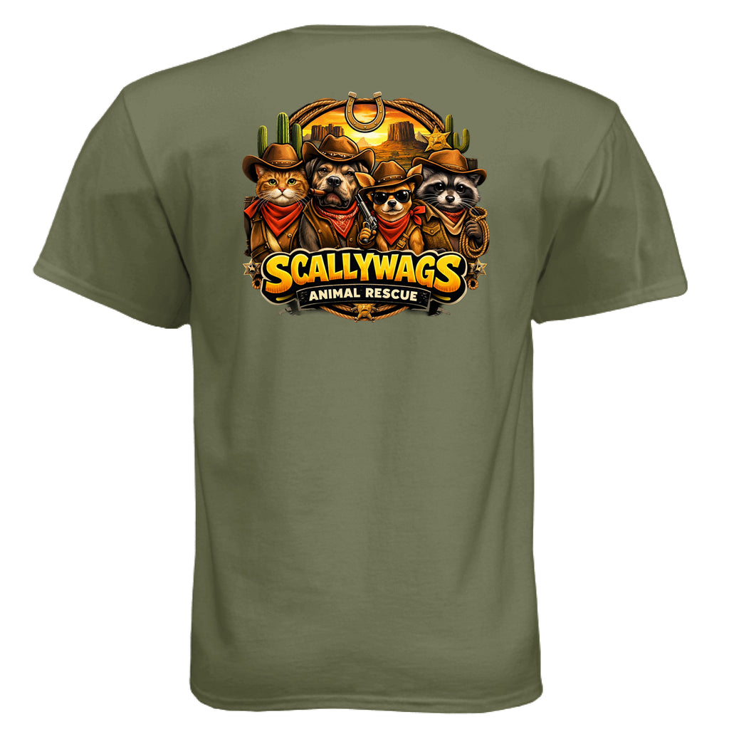 Military Green - BACK