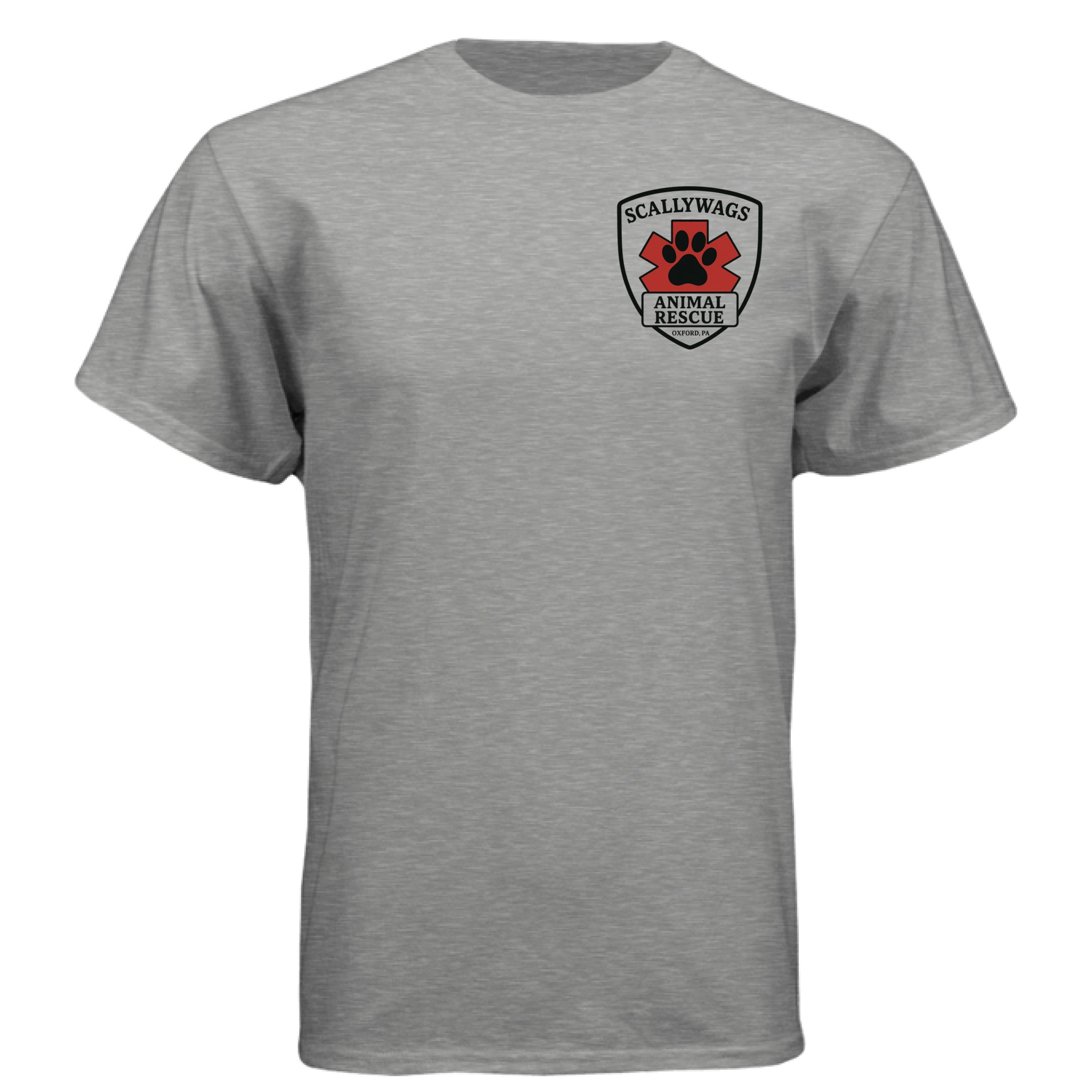 Dark Heather Grey (60/40) - FRONT