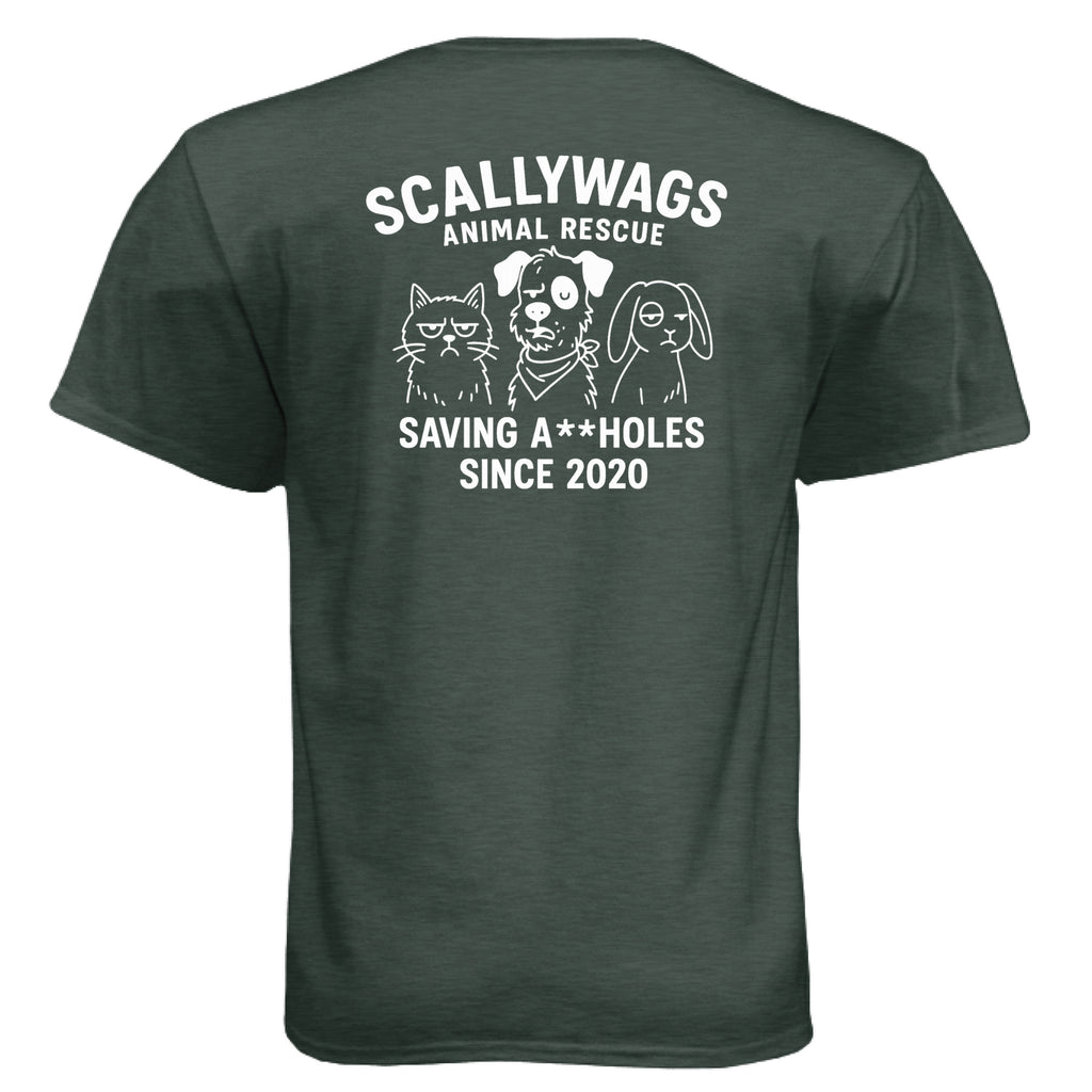 Heather Forest Green - BACK