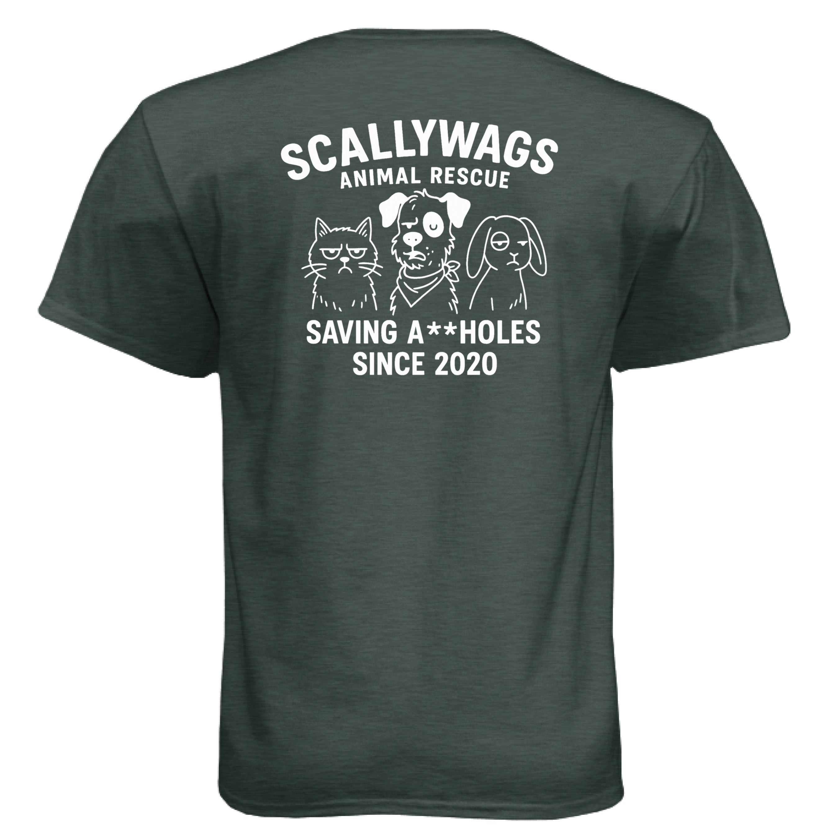 Heather Forest Green - BACK