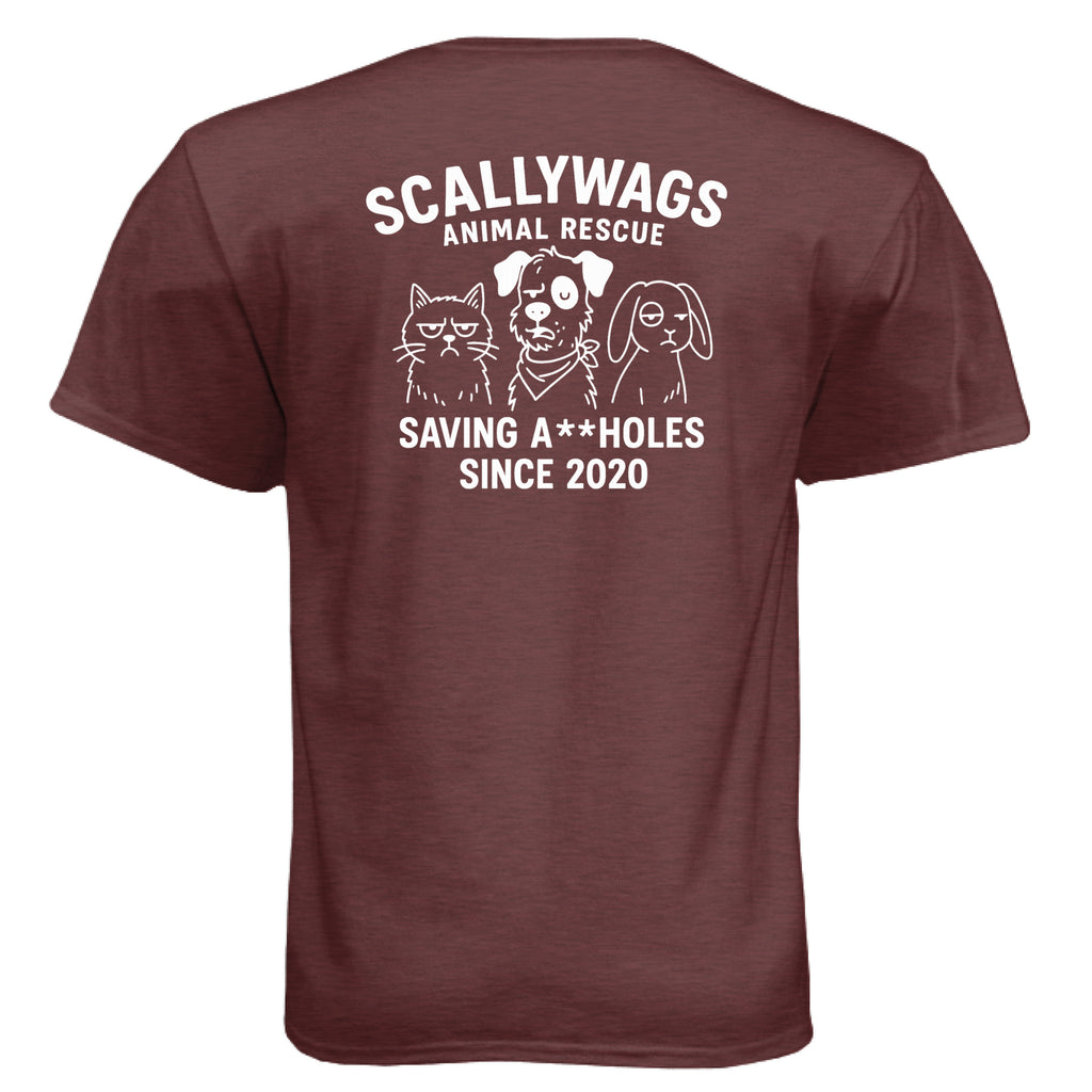 Heather Maroon - BACK