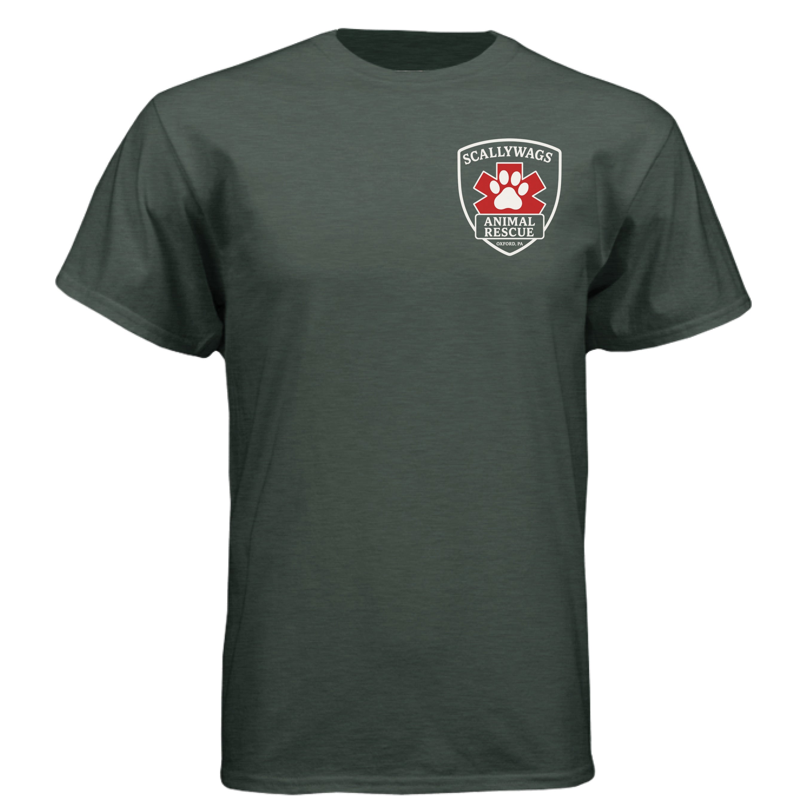 Heather Forest Green - FRONT