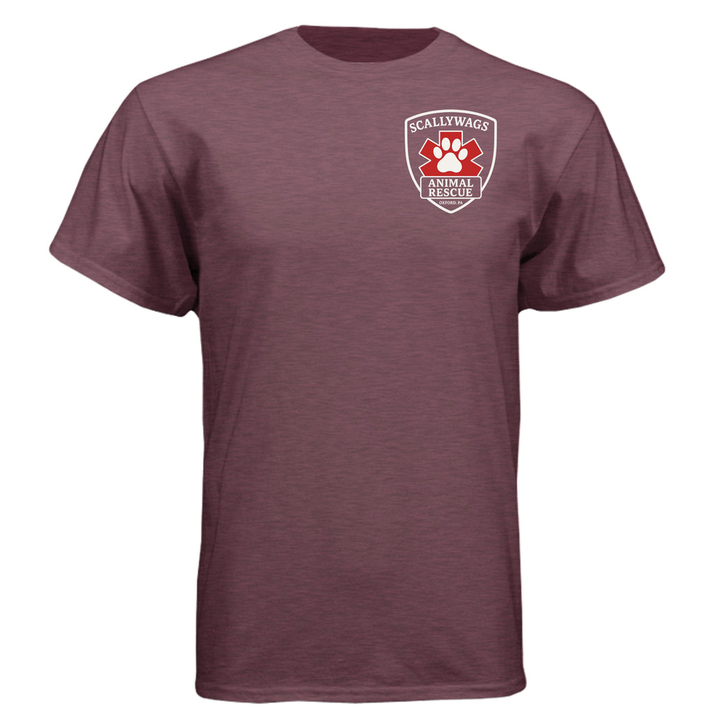 Heather Maroon - N6210 - FRONT