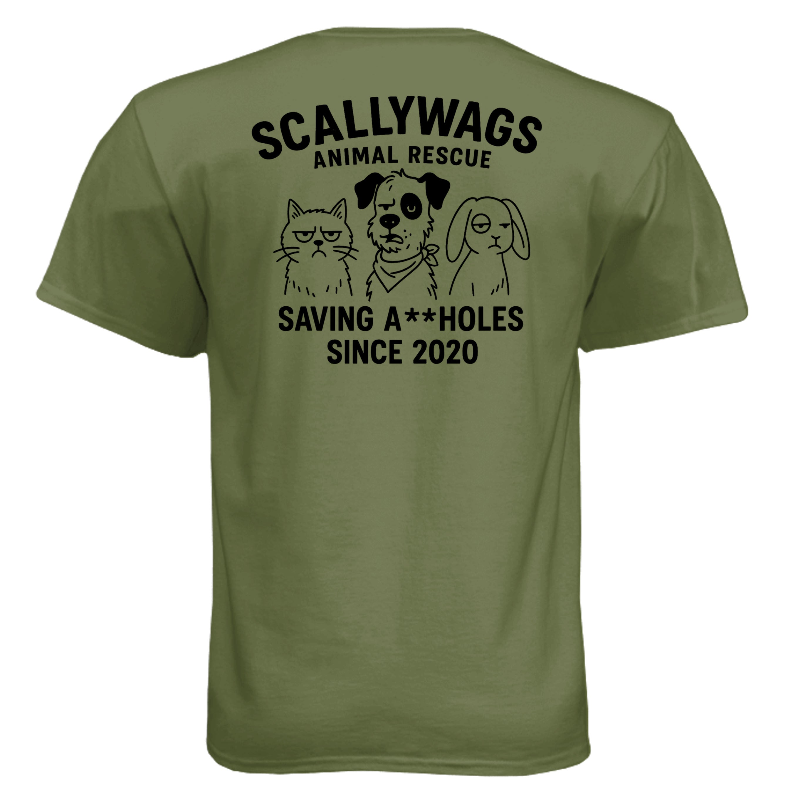 Military Green - N6210 - BACK